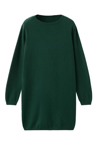 Robe maille fine - Vert foncé