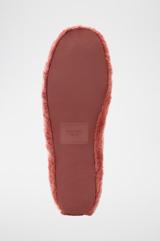 Ballerines fausse fourrure - Orange