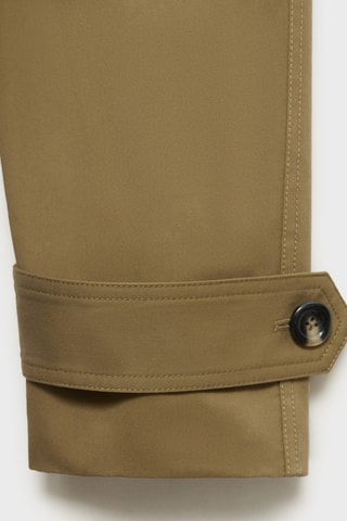 Trench long double boutonnage - Kaki
