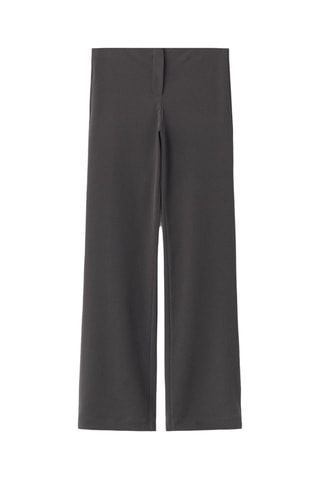 Pantalon de costume droit sans couture - Gris