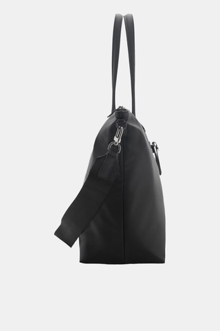Sac shopper nylon - Noir