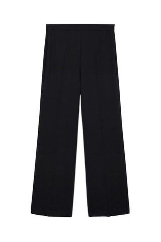 Pantalon de costume droit taille normale - Noir