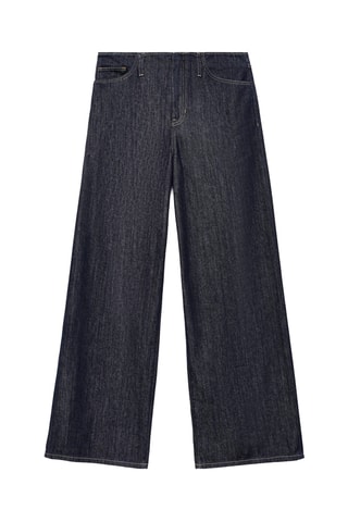 Jean large taille normale - Bleu