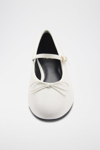 Babies à talons - Blanc