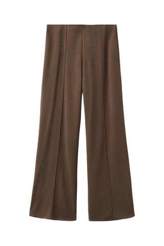 Pantalon droit coutures - Marron