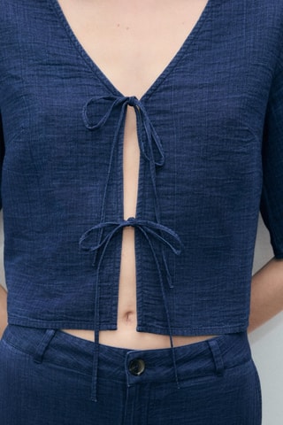 Top - Bleu