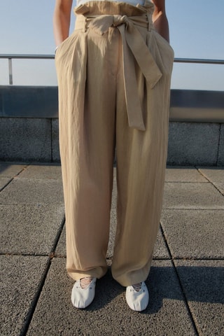 Pantalón - Beige