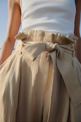 Pantalón - Beige