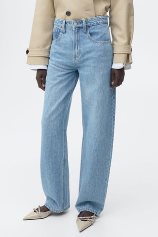 Jean slouchy - Bleu