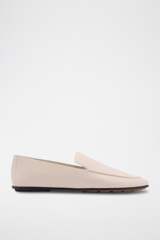 Mocassins cuir - Blanc