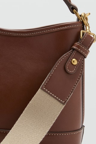 Petit sac seau - Marron
