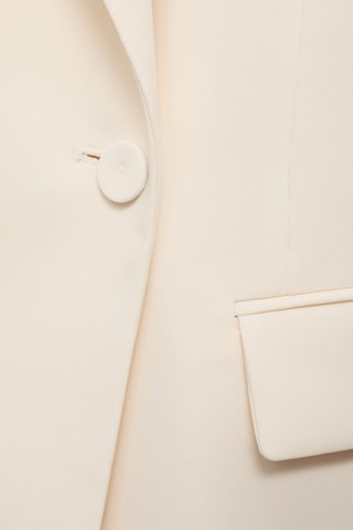 Blazer costume croisé - Beige