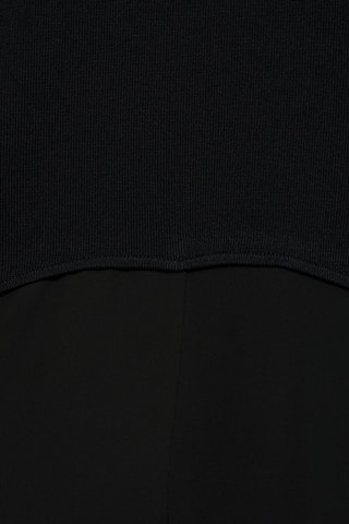 Robe combinée à emmanchures américaines - Noir