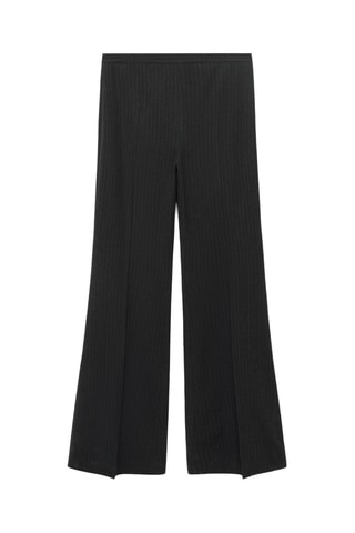 Pantalon de costume fines rayures - Gris foncé