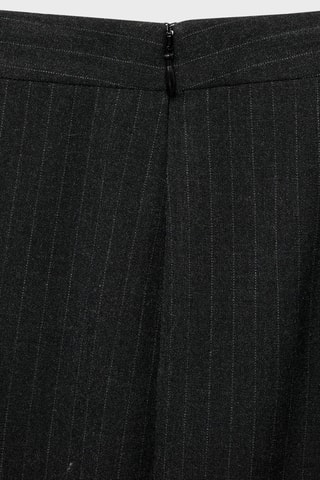 Pantalon de costume fines rayures - Gris foncé