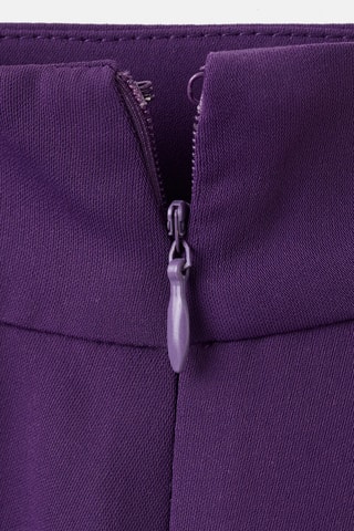 Pantalon droit taille haute - Violet