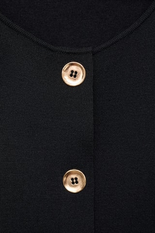 Gilet maille fine - Noir