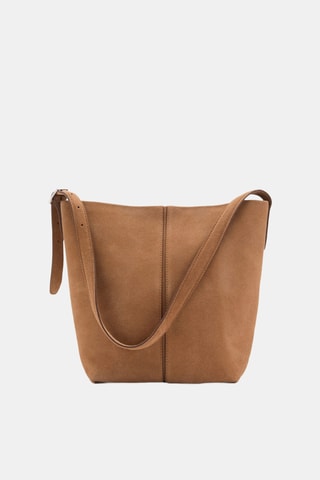 Sac seau cuir - Marron