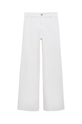 Jean style jupe - Blanc