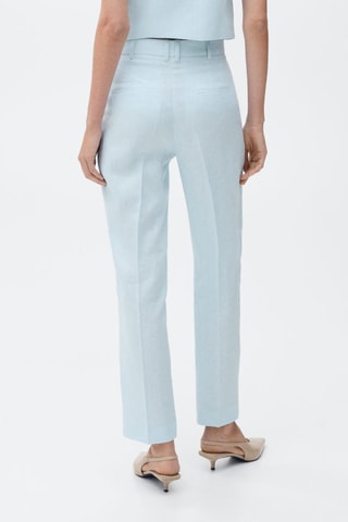 Pantalon de costume lin - Ciel