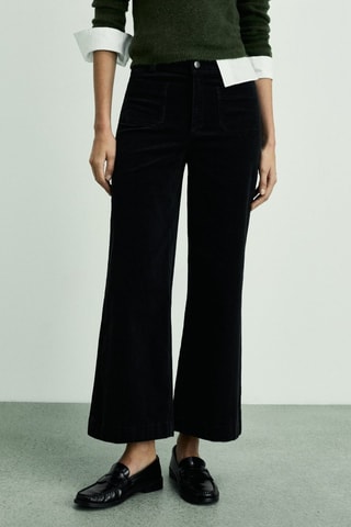 Pantalon Catherin style jupe - Noir