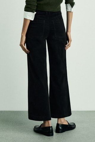 Pantalon Catherin style jupe - Noir