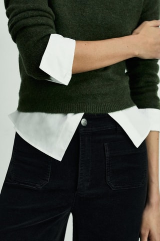 Pantalon Catherin style jupe - Noir