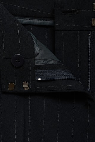 Pantalon de tailleur droit - Bleu marine
