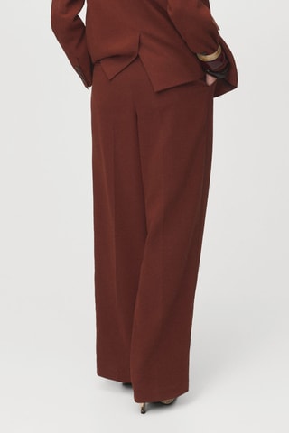 Pantalón recto Modal® - Naranja