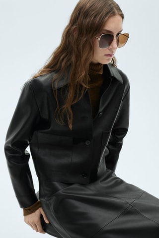 Veste simili - Noir