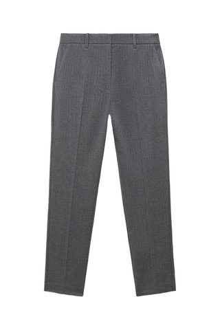 Pantalón skinny crop - Gris
