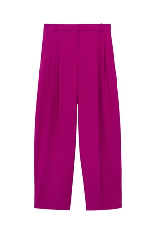Pantalon à pinces - Fuchsia