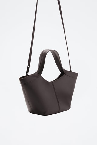 Sac porté main cuir - Marron