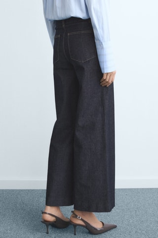 Jean style jupe - Bleu