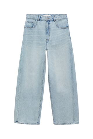 Jean barrel taille normale - Bleu clair