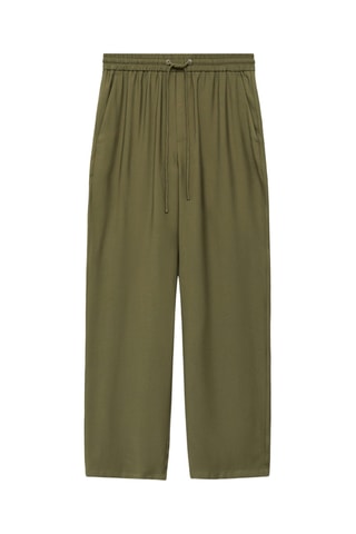 Pantalon droit costume - Kaki