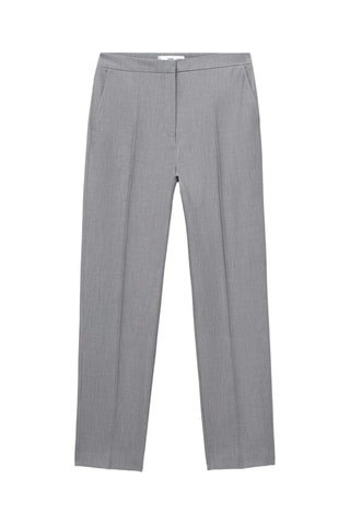 Pantalon droit costume - Gris