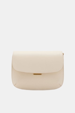 Sac bandoulière rabat - Écru