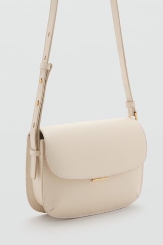 Sac bandoulière rabat - Écru