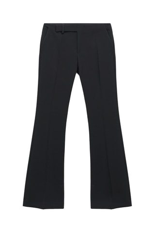 Pantalon flare taille normale - Noir