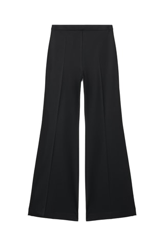 Pantalon flare taille haute - Noir