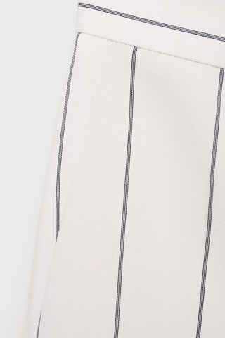 Pantalon de costume à rayures - Blanc