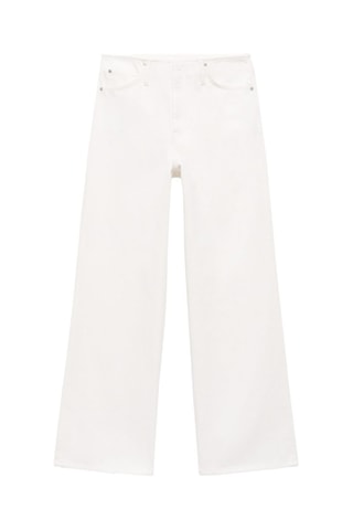 Jean large taille normale - Écru