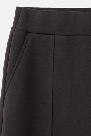 Pantalón jogger costuras - Marrón