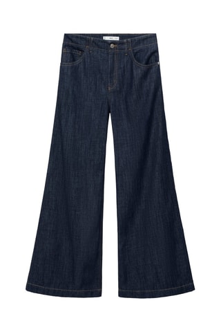 Jean large taille normale - Bleu