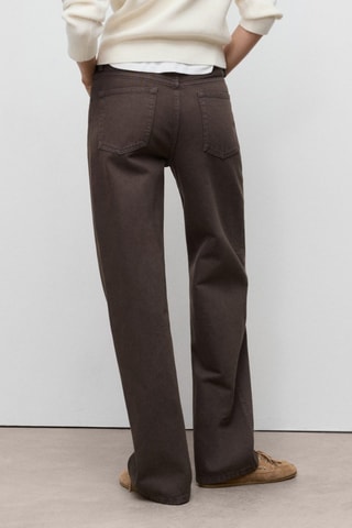 Jean Miami droit taille normale - Marron