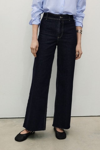 Jean Catherin style jupe - Bleu