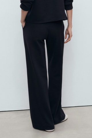 Pantalon jogger coton - Bleu marine