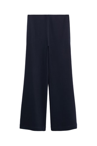 Pantalon jogger coton - Bleu marine