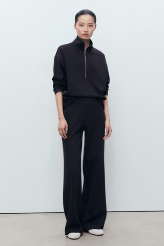 Pantalon jogger coton - Bleu marine